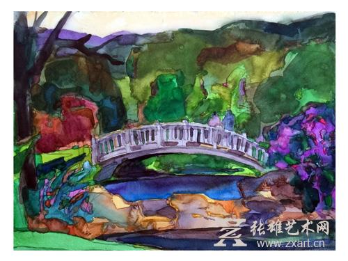 2016《情人谷》48x36cm