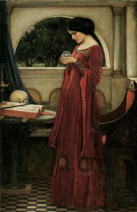 John William Waterhouse笔下的女性充满仙气