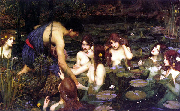 John William Waterhouse笔下的女性充满仙气