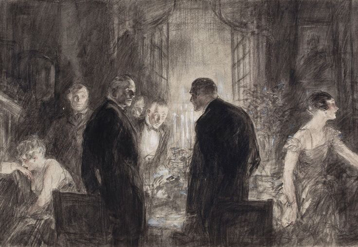 Henry Raleigh寥寥几笔勾勒出的优雅女士