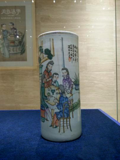 参展瓷绘