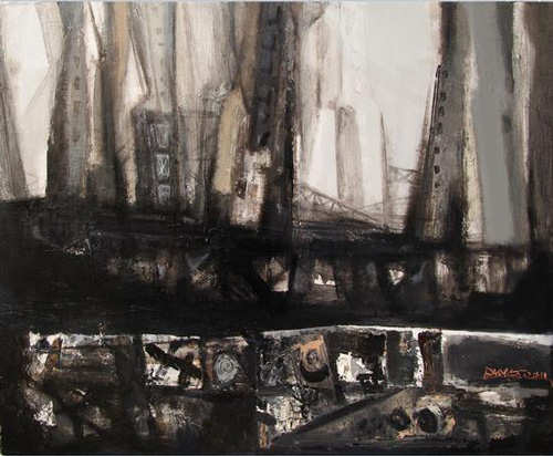 房雨轩《城市的肖像6》 80x100cm 2014年房雨轩《城市的肖像6》 80x100cm 2014年