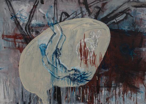 郝雪鹏《虚证-6》100x140cm 油彩丙烯 2016年郝雪鹏《虚证-6》100x140cm 油彩丙烯 2016年