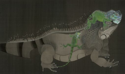 《大龙》，苏锐，140cmx60cm