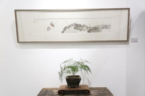 中青年国画名家邀请展亮相揖阳楼文化空间