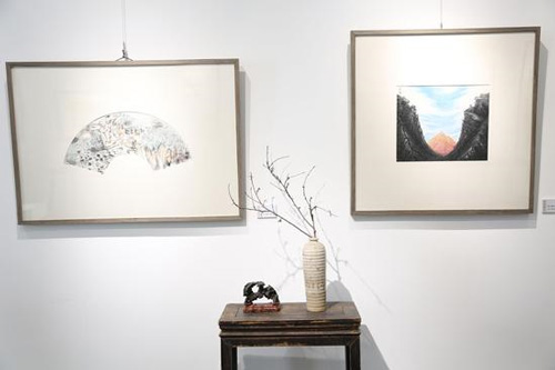 中青年国画名家邀请展亮相揖阳楼文化空间