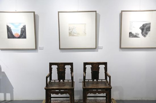 中青年国画名家邀请展亮相揖阳楼文化空间