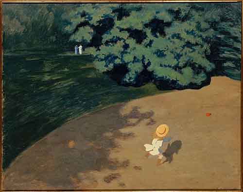 菲利克斯·瓦洛东作品《球》(1899)