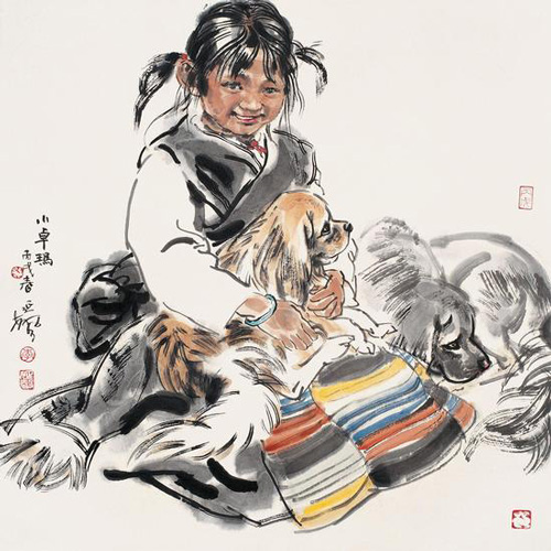 “呦呦鹿鸣——李延声中国画作品展”开幕