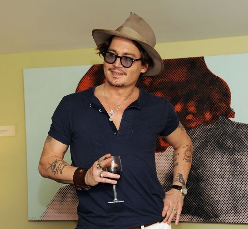好莱坞影星约翰尼·德普（Johnny Depp）