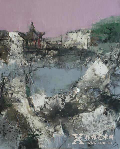 《故园》张复利 40X30cm 2015