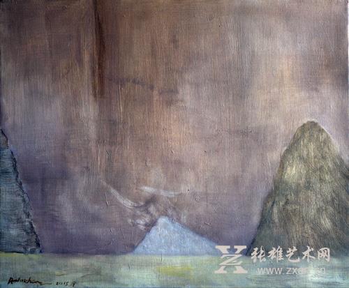 《对话》芮志诚 50X60cm 2015