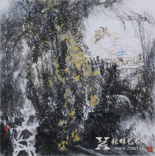   《静心听泉乐 聊可抚心神》 林志强  2009