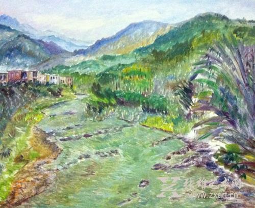 著名油画家叶碧峰新作品