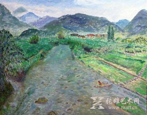 著名油画家叶碧峰新作品