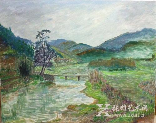 著名油画家叶碧峰新作品