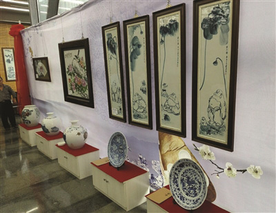 瓷器展现场部分展览作品