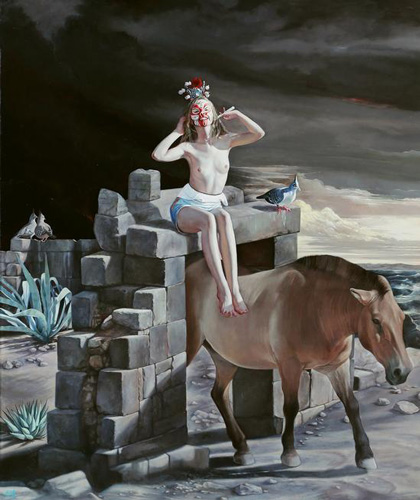  荆涛 弼马温 110x130cm 布面油画 2015荆涛 弼马温 110x130cm 布面油画 2015