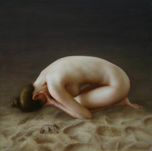  李华琪 影子之六 60x60cm 布面油画 2015李华琪 影子之六 60x60cm 布面油画 2015