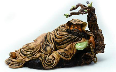 黄志伟作品《怡情达摩》
