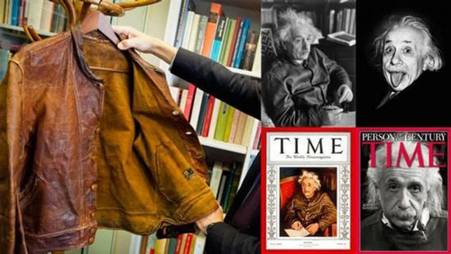 爱因斯坦最爱皮夹克将被拍卖