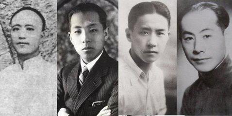 张伯驹，位列‘民国四公子’之一，其他三位分别是张学良、溥侗、袁克文。（右一为张伯驹）