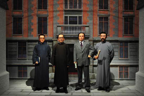 “中国现代文化名人蜡像艺术展”亮相国博