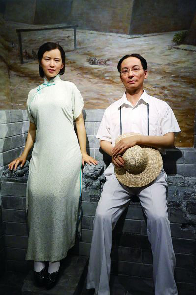 “中国现代文化名人蜡像艺术展”亮相国博