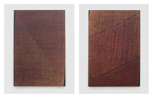  迟群 两种关系—黄红 150cm×100cm 布面油画 2016迟群 两种关系—黄红 150cm×100cm 布面油画 2016