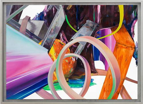 沈正麟 INFINI 亚麻布油画丙烯 oil and acrylic on linen 150cmx210cm 2014