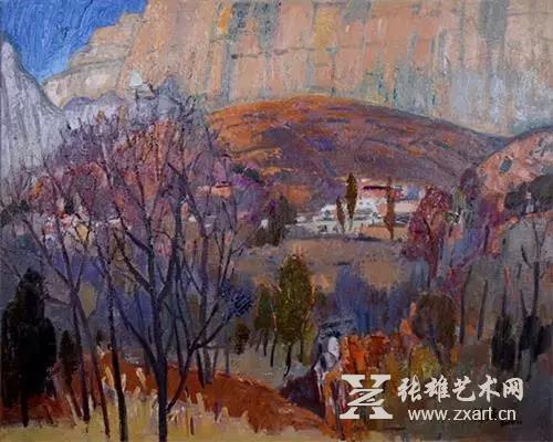 徐强《晌午的太行》（80*100cm）以3.22万元成交