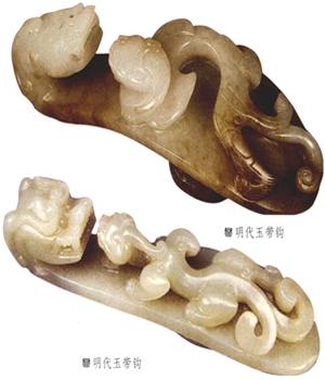 中国古代玉带钩的用途与使用方法