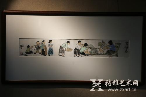 部分展览作品
