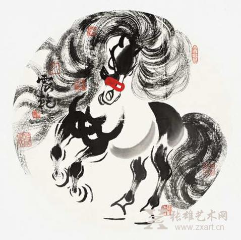 郭振乾《马》