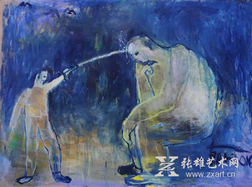 “冼朝干、王雅慧双个展”在京揭幕