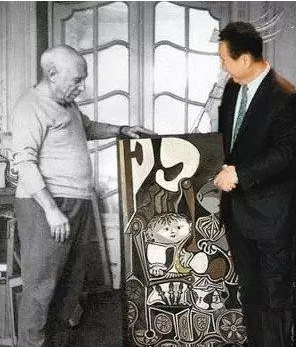  2820万美元买下毕加索的一幅名画《两个小孩》