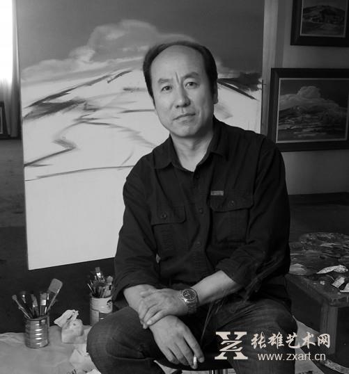 王心悟画室工作照