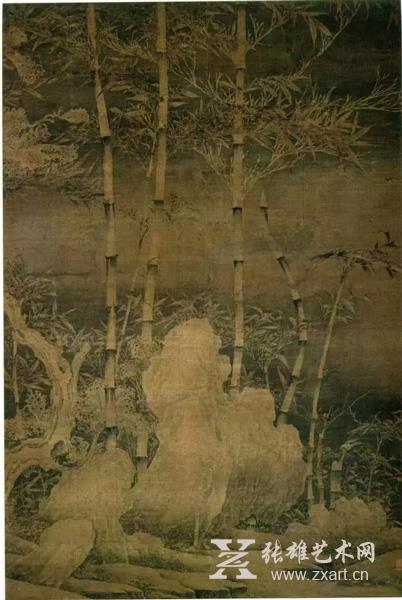 五代 徐熙 《雪竹图》 上海博物馆藏