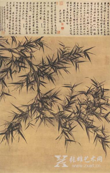 北宋 文同 《墨竹图》 台北故宫博物院藏