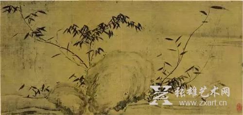 苏轼 《潇湘竹石》