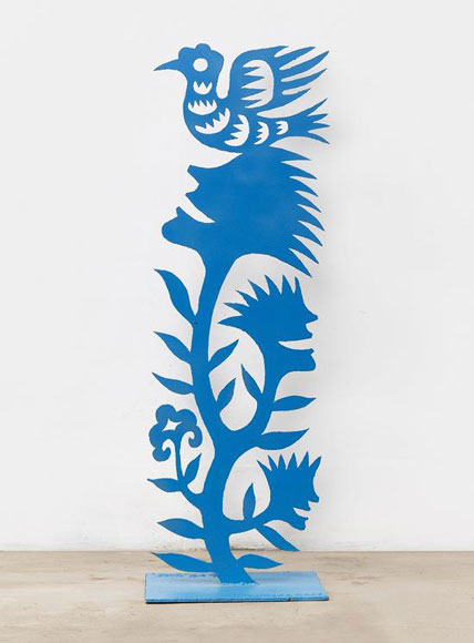 飞翔,2016年,铁雕,150x45x65cm