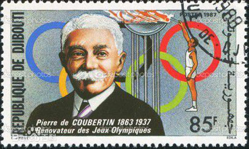 IOC（国际奥林匹克委员会）创始人皮埃尔·德·顾拜旦（Baron Pierre de Coubertin)