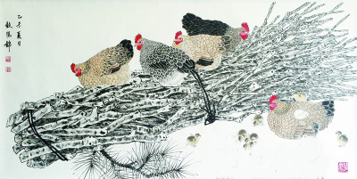 花鸟画市场竞争激烈 中青年画家潜力大