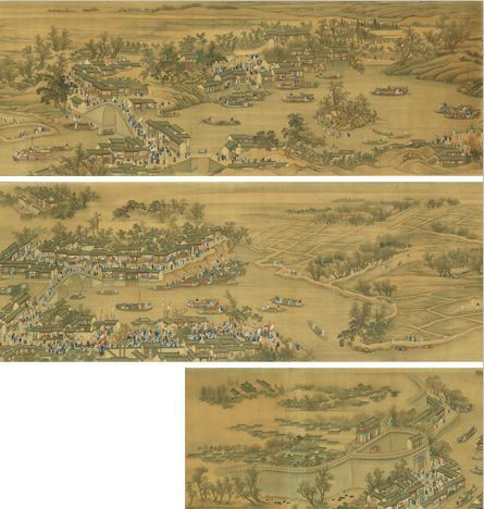 即将在纽约蘇富比拍卖的《康熙南巡图》第六卷残本