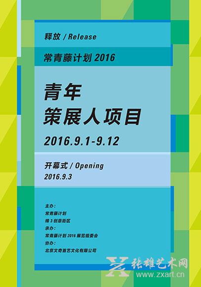 常青藤计划2016青年策展人项目海报