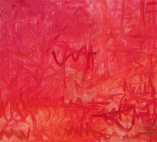 陶发 爱 200X220CM 2015 布面油画 