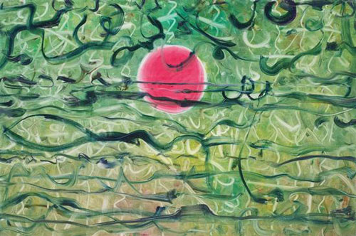 陶发 起 200X300CM 2014 布面油画