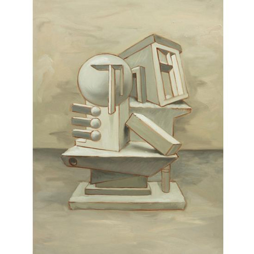 丁永升 耳鬓厮磨 布面油画 80cm×60cm 2015年