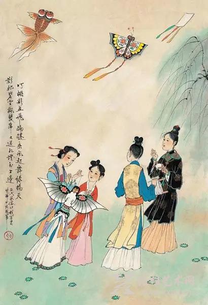 赏画作 知民俗