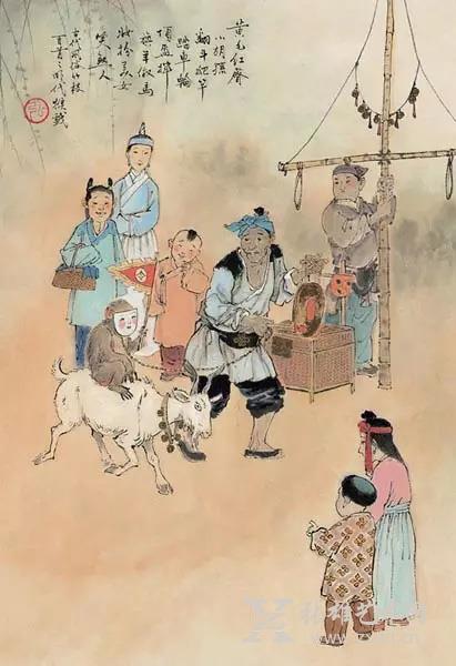 赏画作 知民俗